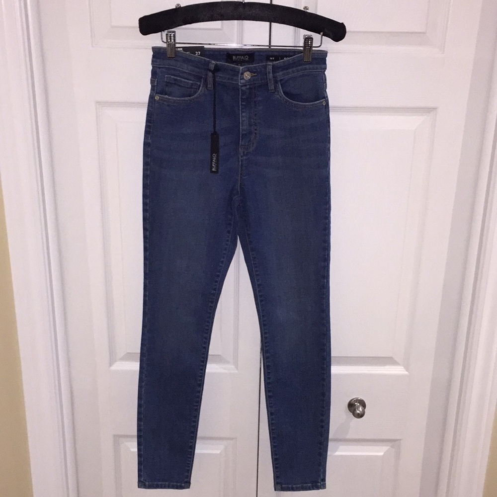 Buffalo David Bitton Ivy Hi Rise Skinny Ladies Blue Jeans Size 27